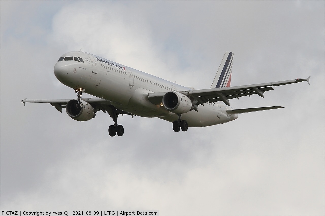 F-GTAZ, 2011 Airbus A321-212 C/N 4901, Airbus A321-212, Short approach rwy 26L, Roissy Charles De Gaulle airport (LFPG-CDG)