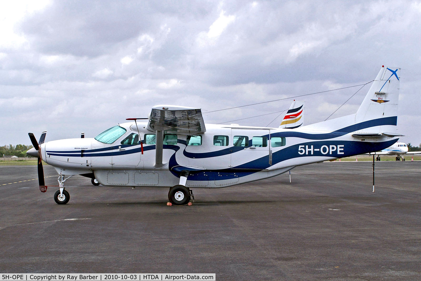 5H-OPE, 2000 Cessna 208B Caravan 1 C/N 208B0858, 5H-OPE   Cessna 208B Grand Caravan [208B-0858] (Mission Aviation Fellowship) Dar Es Salaam~5H 03/10/2010