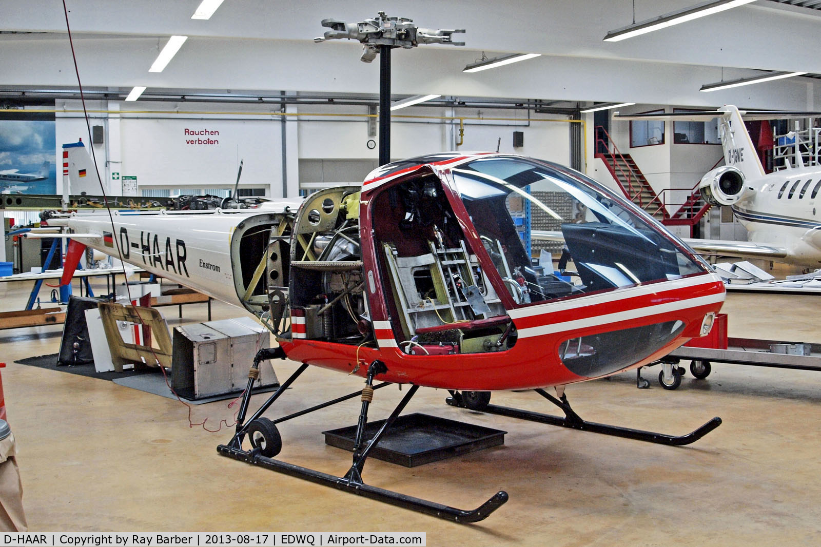 D-HAAR, Enstrom 280C Shark C/N 1189, D-HAAR   Enstrom 280C Turbo Shark [1189] (DL Helicopter) Ganderkesee~D 17/08/2013
