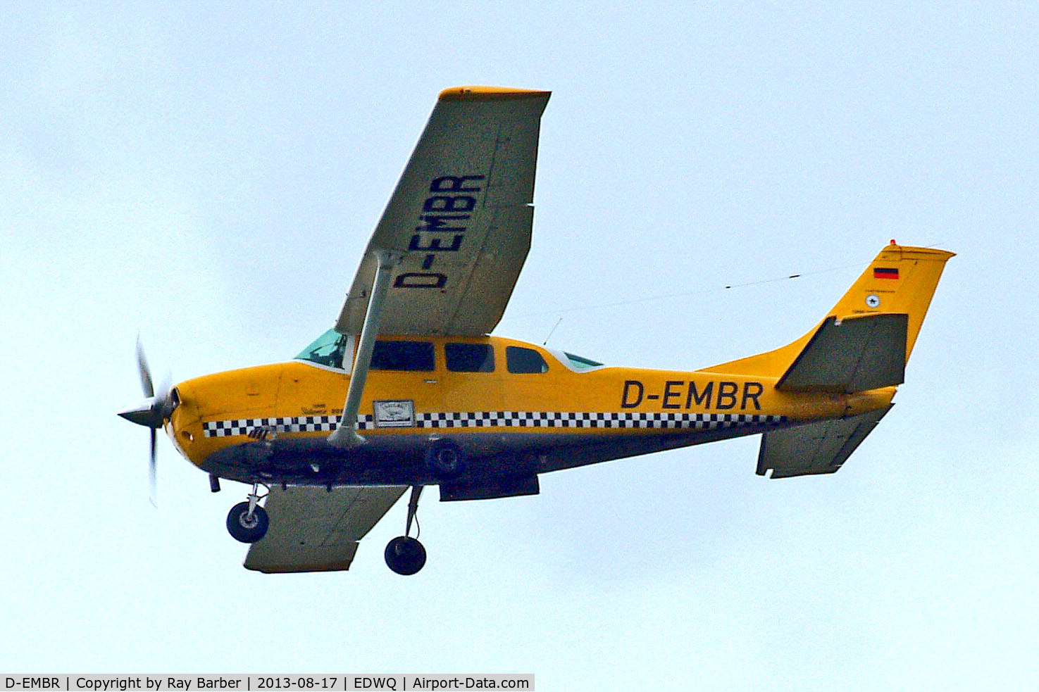 D-EMBR, 1972 Cessna TU206F Turbo Stationair C/N U20601761, D-EMBR   Cessna TU206F Turbo Stationair [U206-01761] Ganderkesee~D 17/08/2013