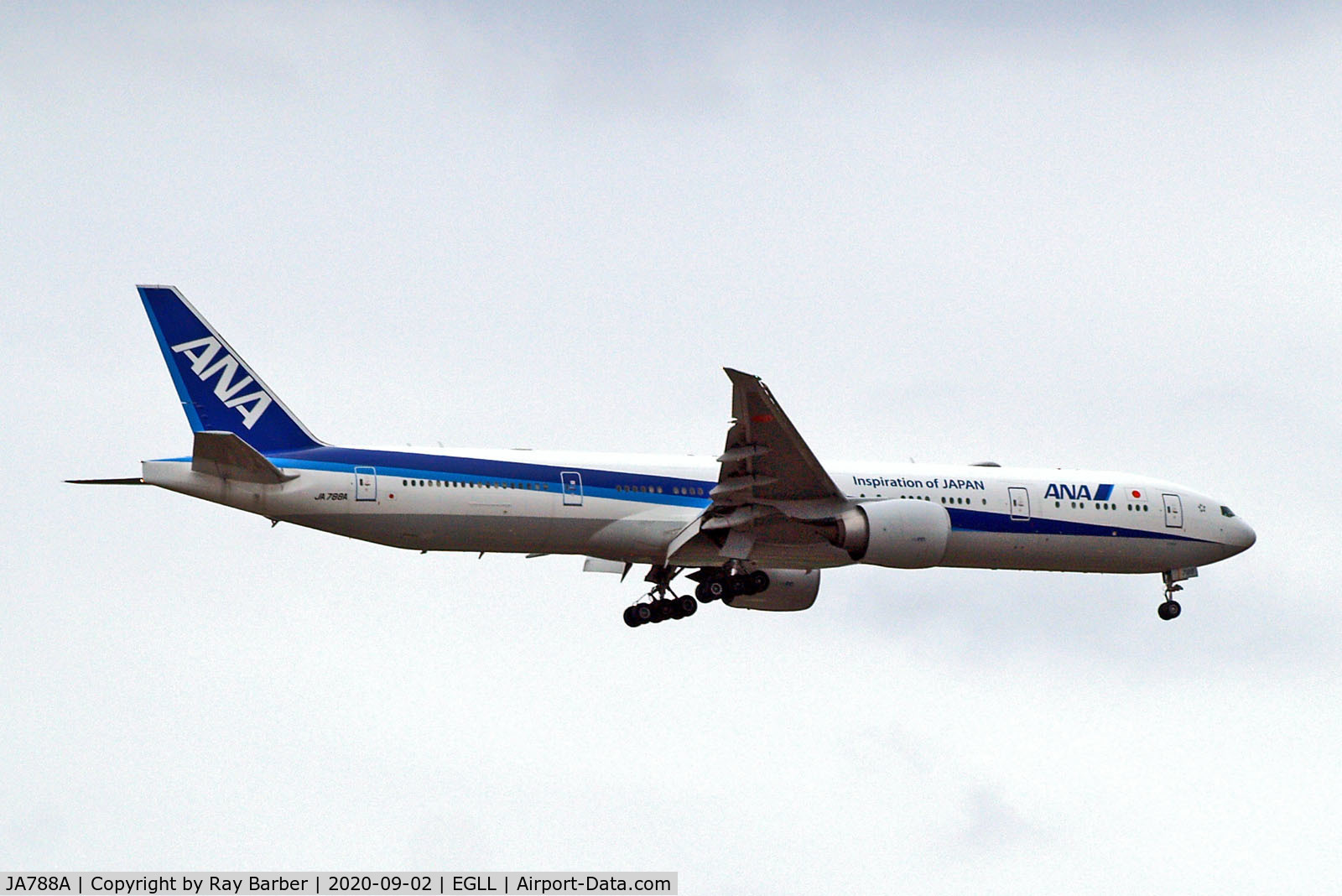 JA788A, 2010 Boeing 777-381/ER C/N 40686, JA788A   Boeing 777-381ER [40686] (All Nippon Airways) Home~G 02/09/2020