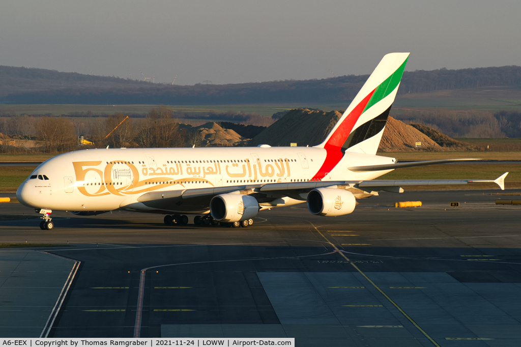 A6-EEX, 2014 Airbus A380-861 C/N 154, Emirates Airbus A380 