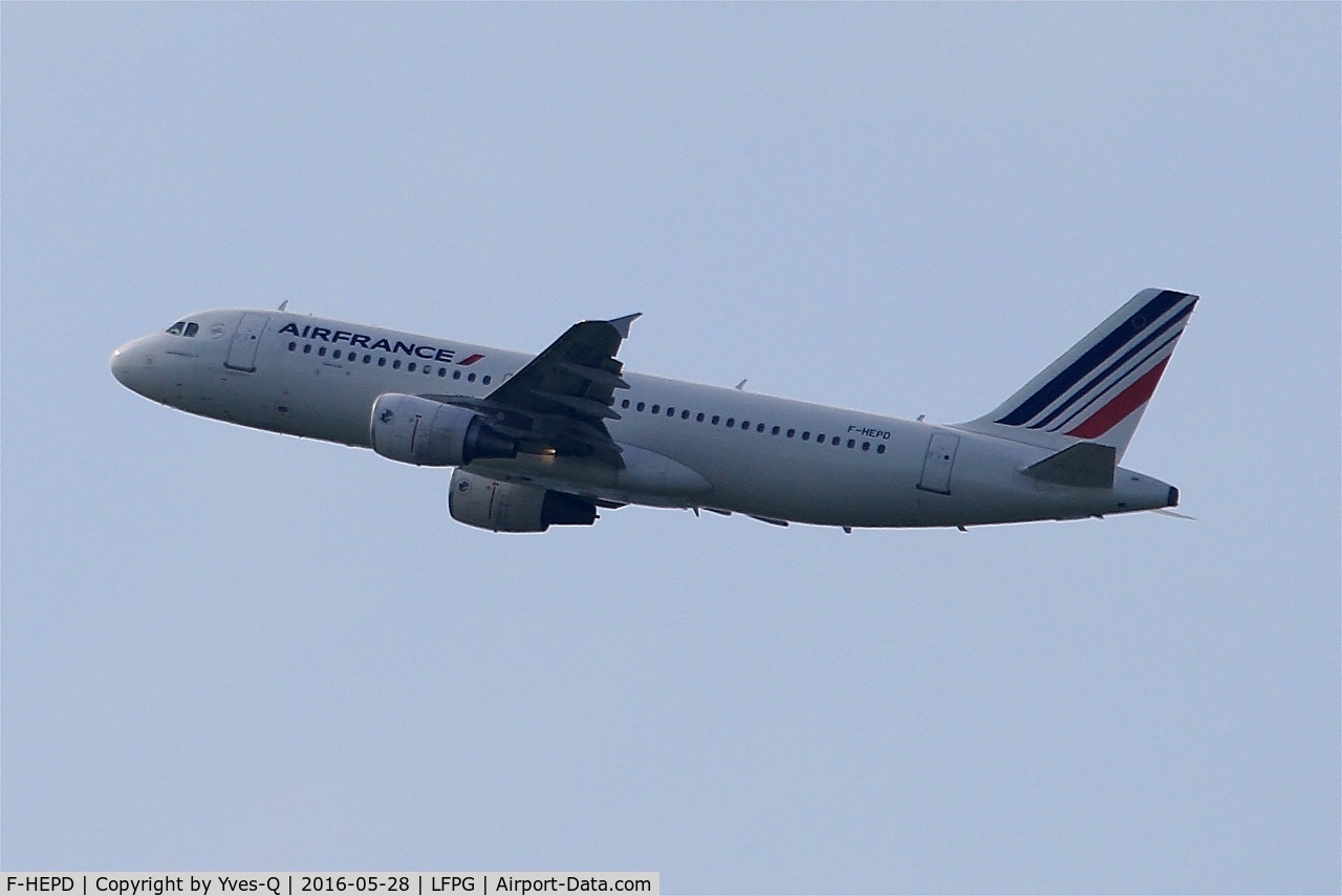 F-HEPD, 2010 Airbus A320-214 C/N 4295, Airbus A320-214, Climbing from rwy 08L, Roissy Charles De Gaulle airport (LFPG-CDG)