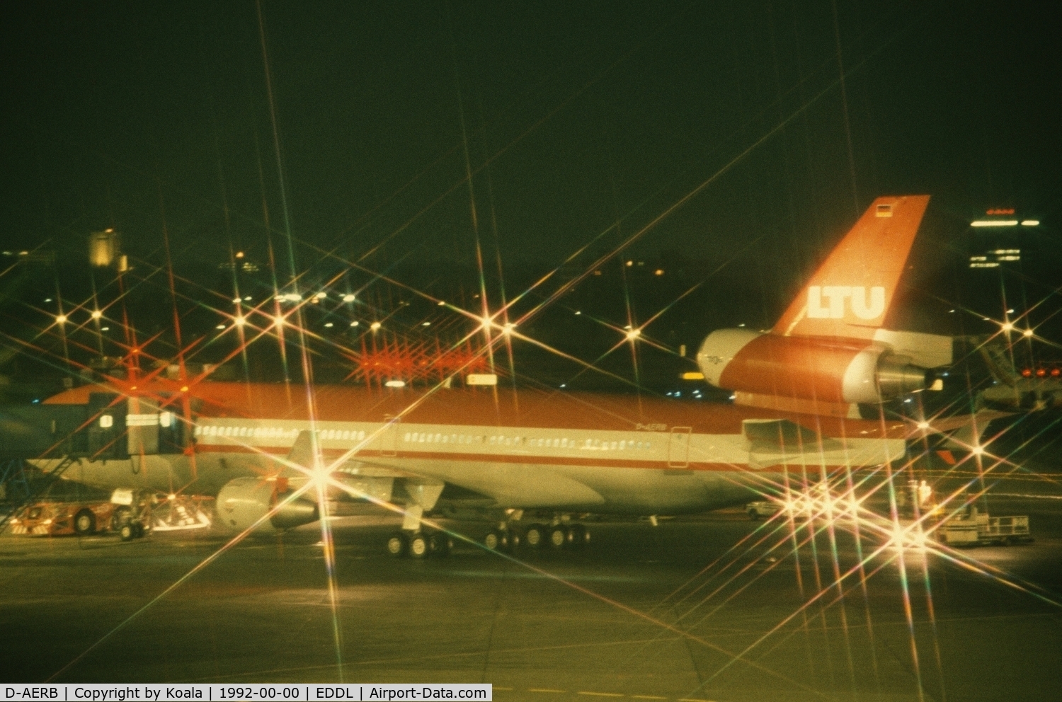 D-AERB, 1991 McDonnell Douglas MD-11F C/N 48484, Night Shift...