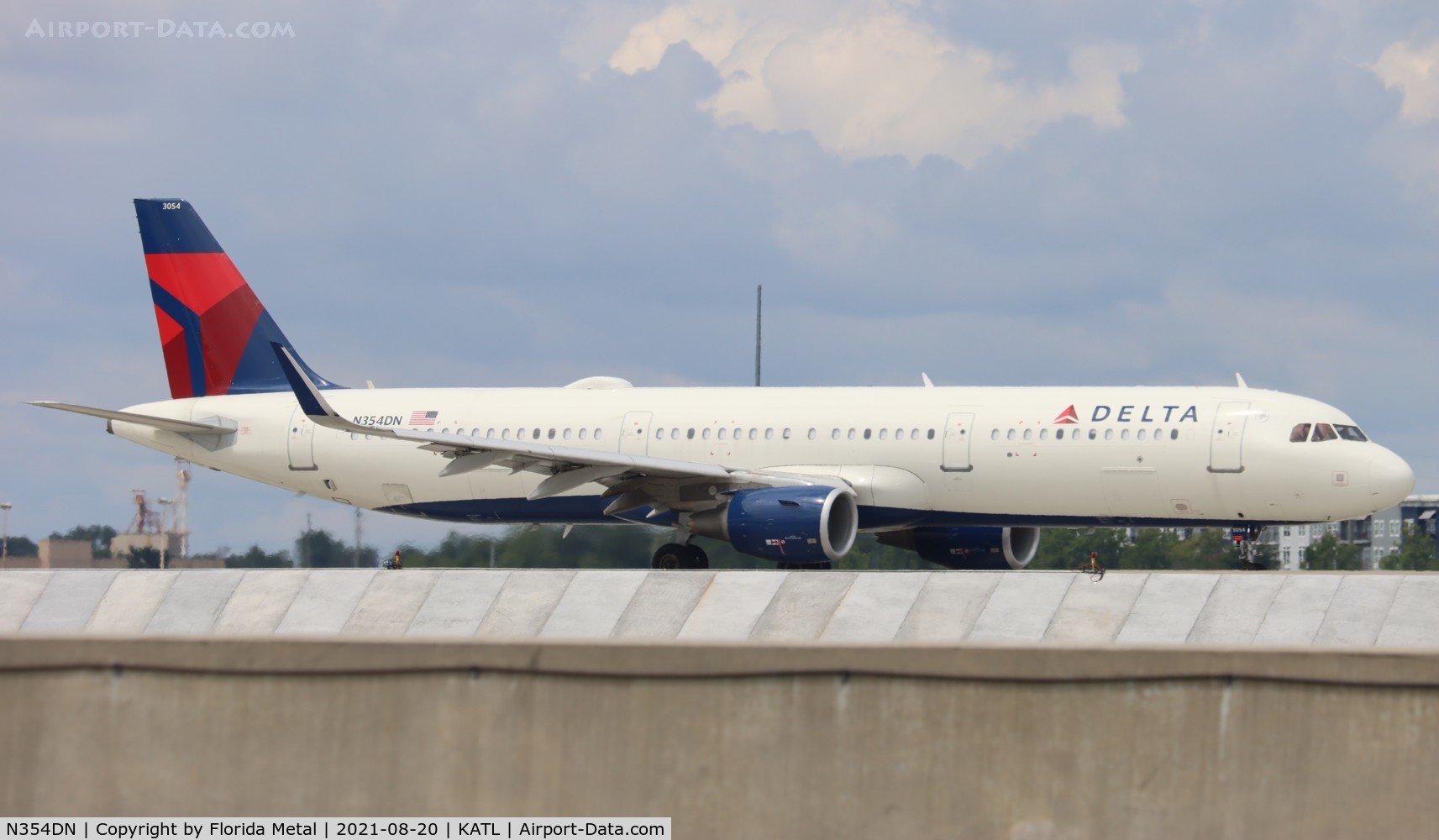 N354DN, 2018 Airbus A321-211 C/N 8332, ATL 2021