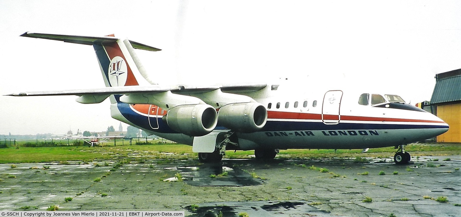 G-SSCH, 1983 British Aerospace BAe.146-100A C/N E1003, Slide scan