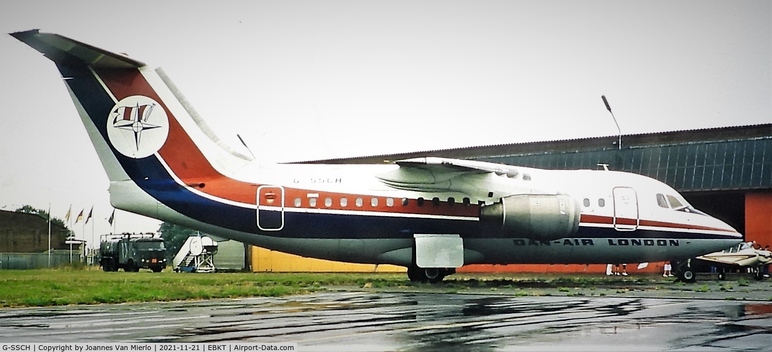 G-SSCH, 1983 British Aerospace BAe.146-100A C/N E1003, Slide scan