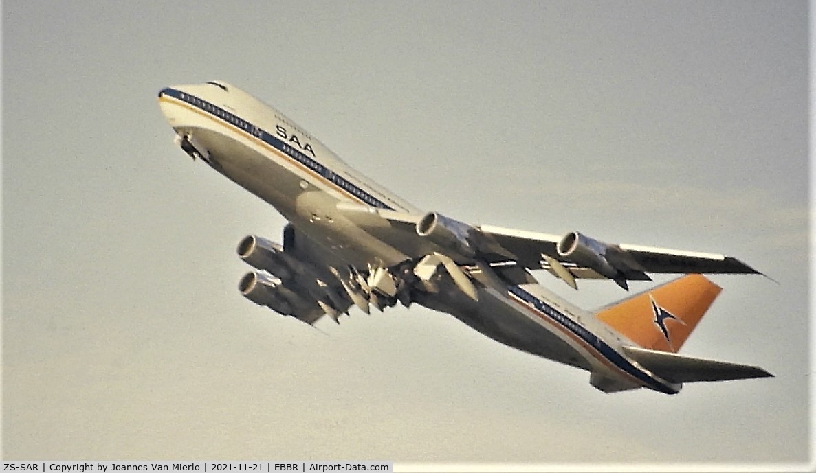 ZS-SAR, 1980 Boeing 747-244B/SF C/N 22170, Slide scan