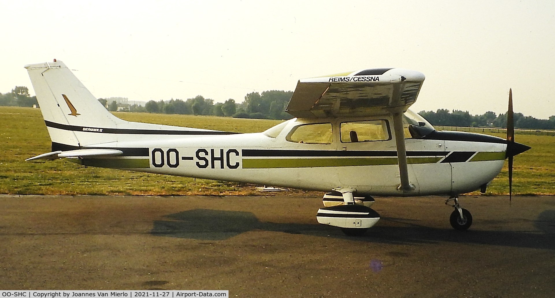 OO-SHC, Reims F172N Skyhawk C/N 1770, Slide scan