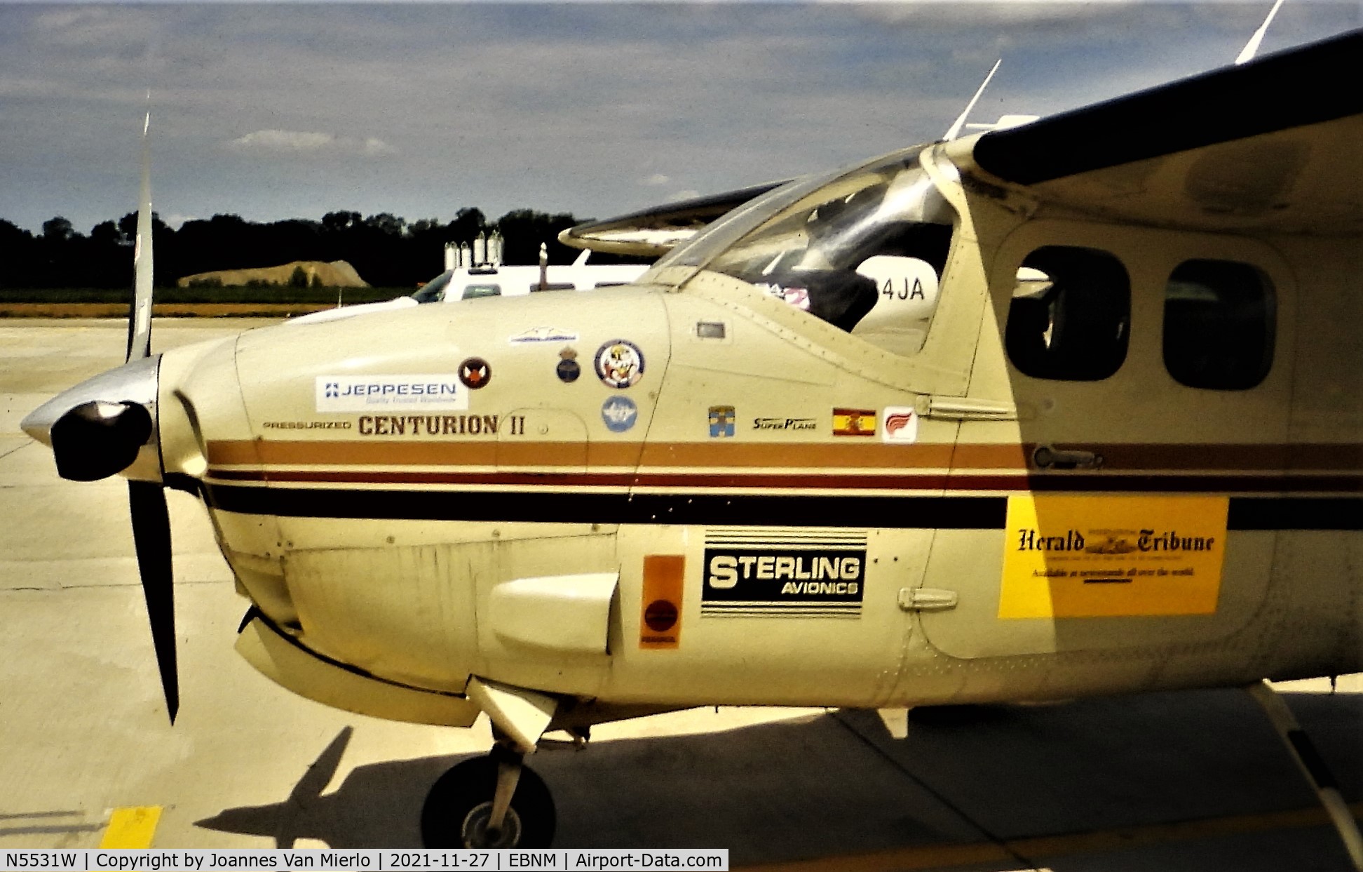N5531W, 1981 Cessna P210N Pressurised Centurion C/N P21000706, Slide scan