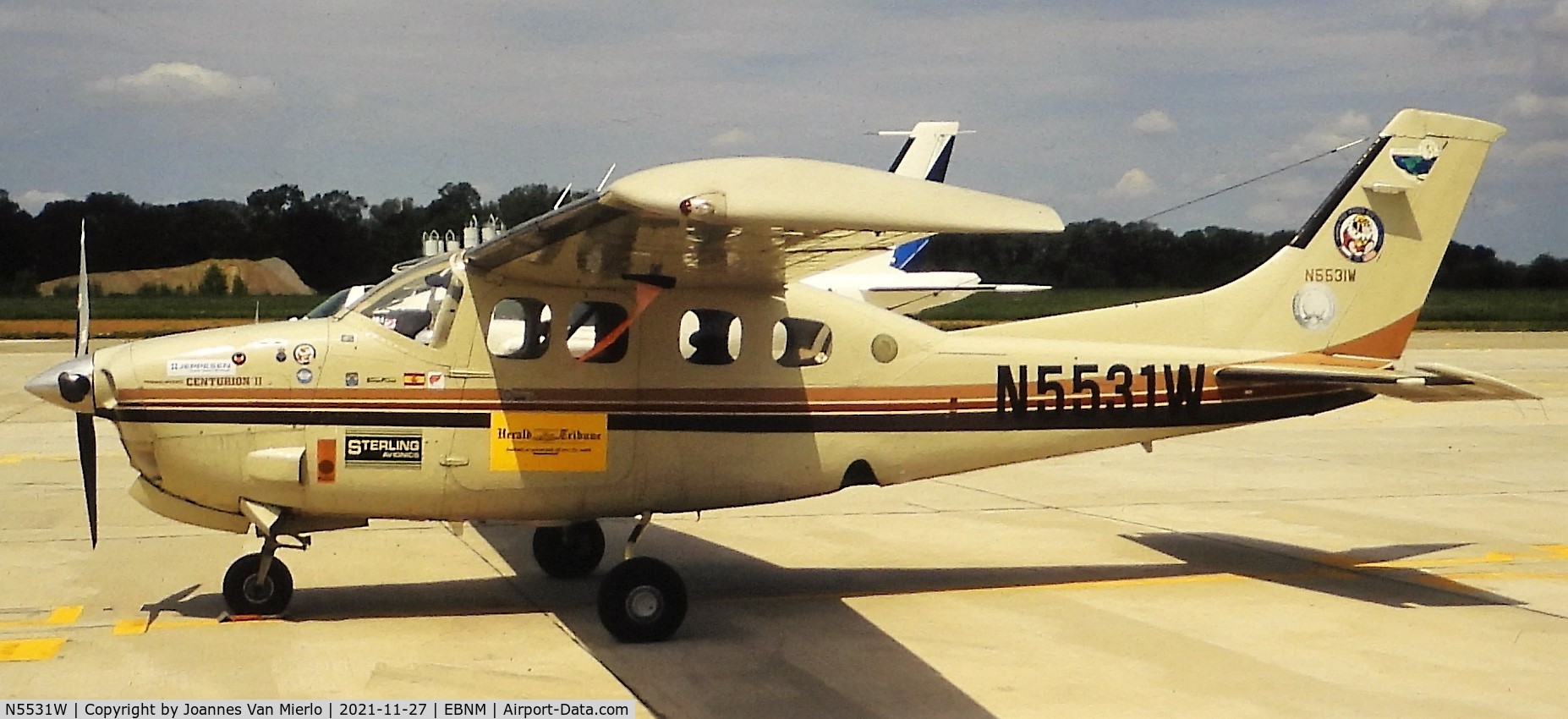 N5531W, 1981 Cessna P210N Pressurised Centurion C/N P21000706, Slide scan