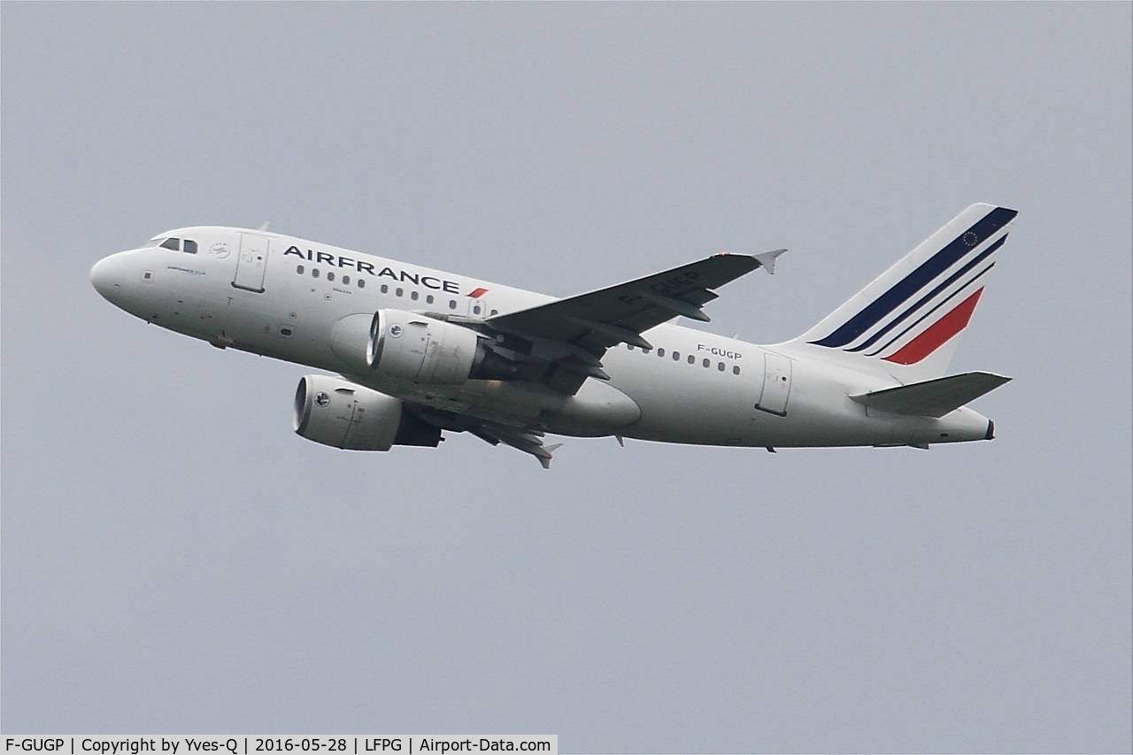 F-GUGP, 2006 Airbus A318-111 C/N 2967, Airbus A321-231, Climbing from rwy 08L, Roissy Charles De Gaulle airport (LFPG-CDG)