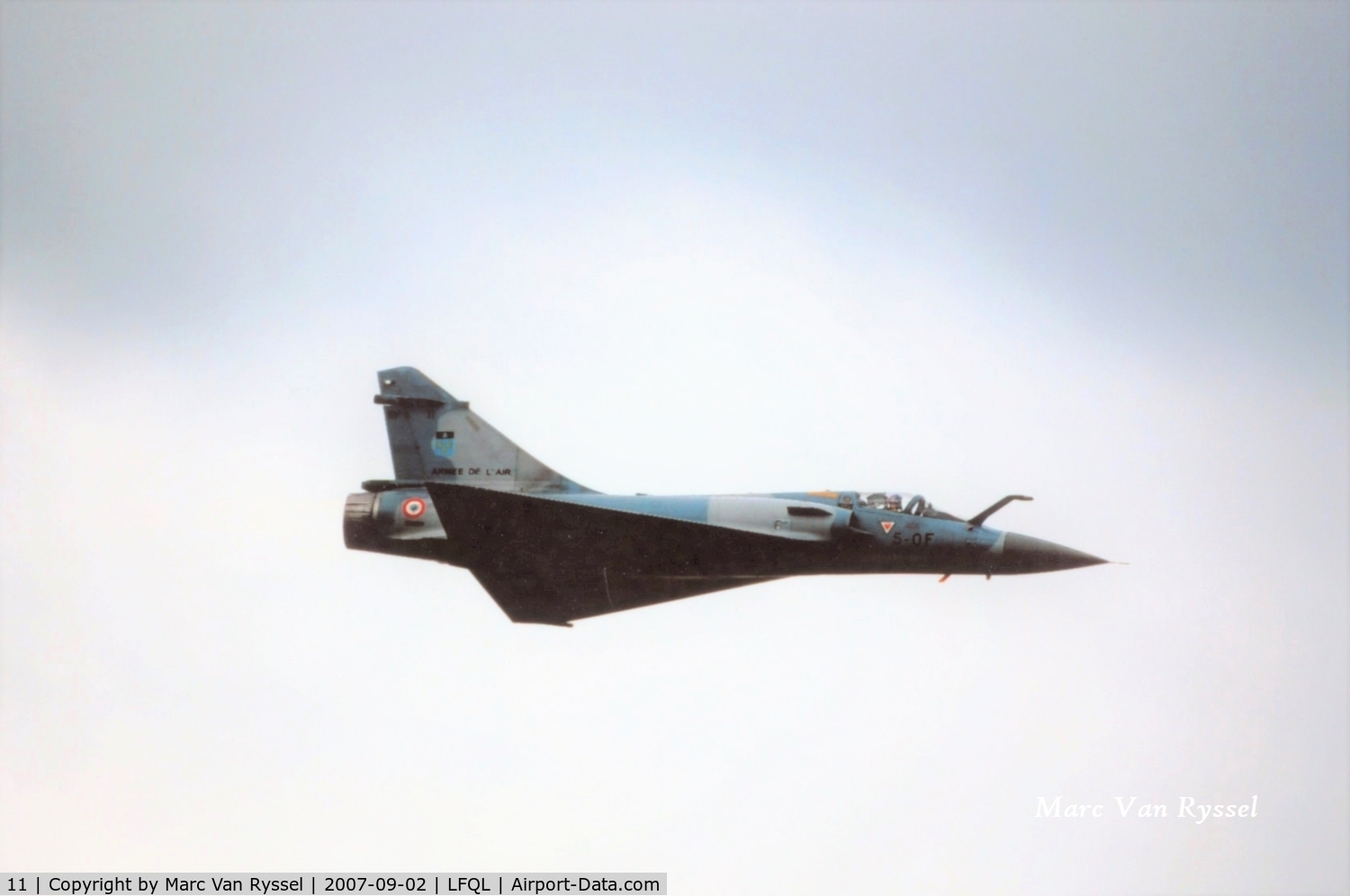 11, Dassault Mirage 2000C C/N 11, Meeting Aérien Lens.