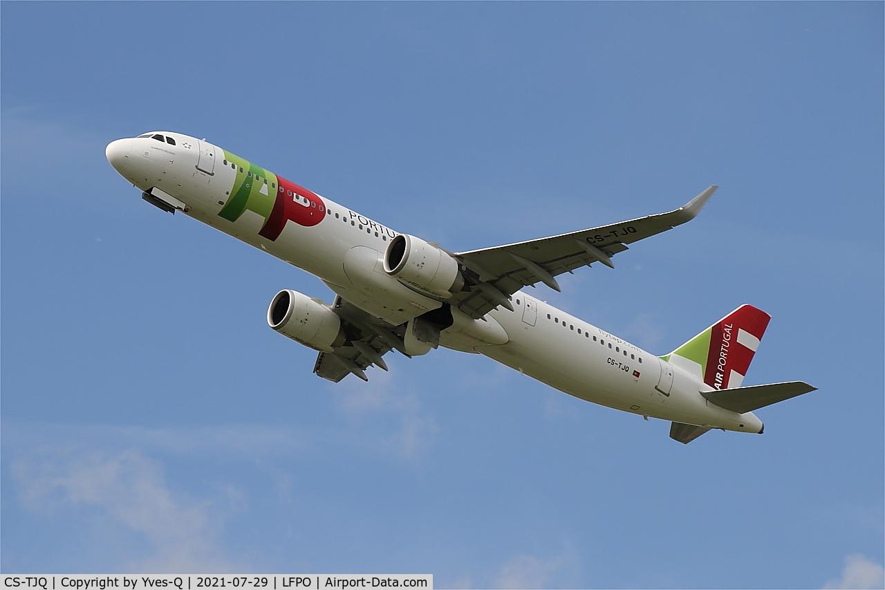 CS-TJQ, 2019 Airbus A321-251NX C/N 9308, Airbus A321-251NX, Take off rwy 24, Paris Orly airport (LFPO-ORY)