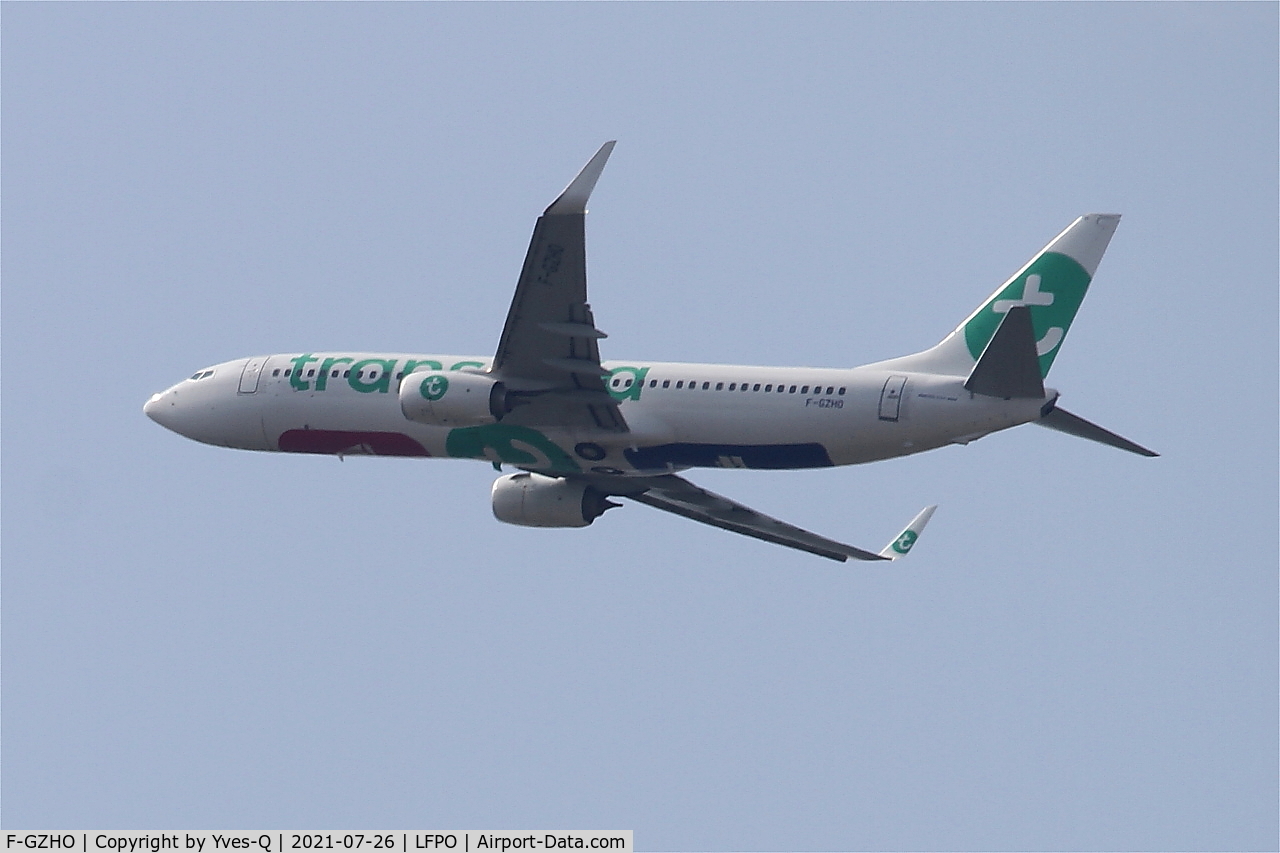 F-GZHO, 2015 Boeing 737-8K2 C/N 43880, Boeing 737-8K2, Climbing from rwy 24, Paris-Orly airport (LFPO-ORY)