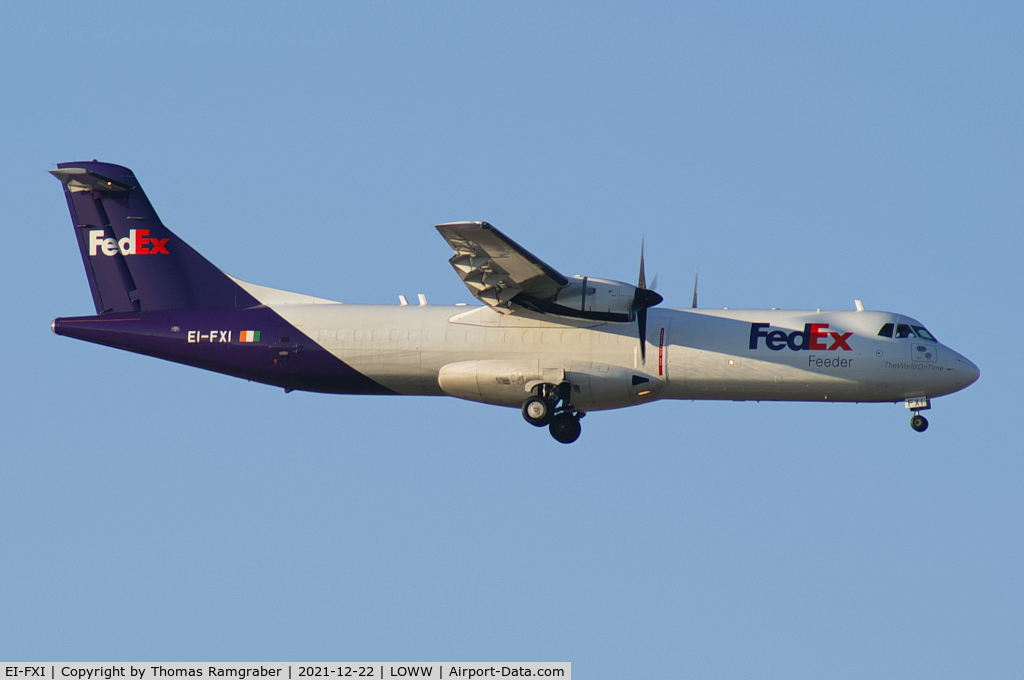 EI-FXI, 1992 ATR 72-202F C/N 294, FedEx - Federal Express ATR 72-202(F)