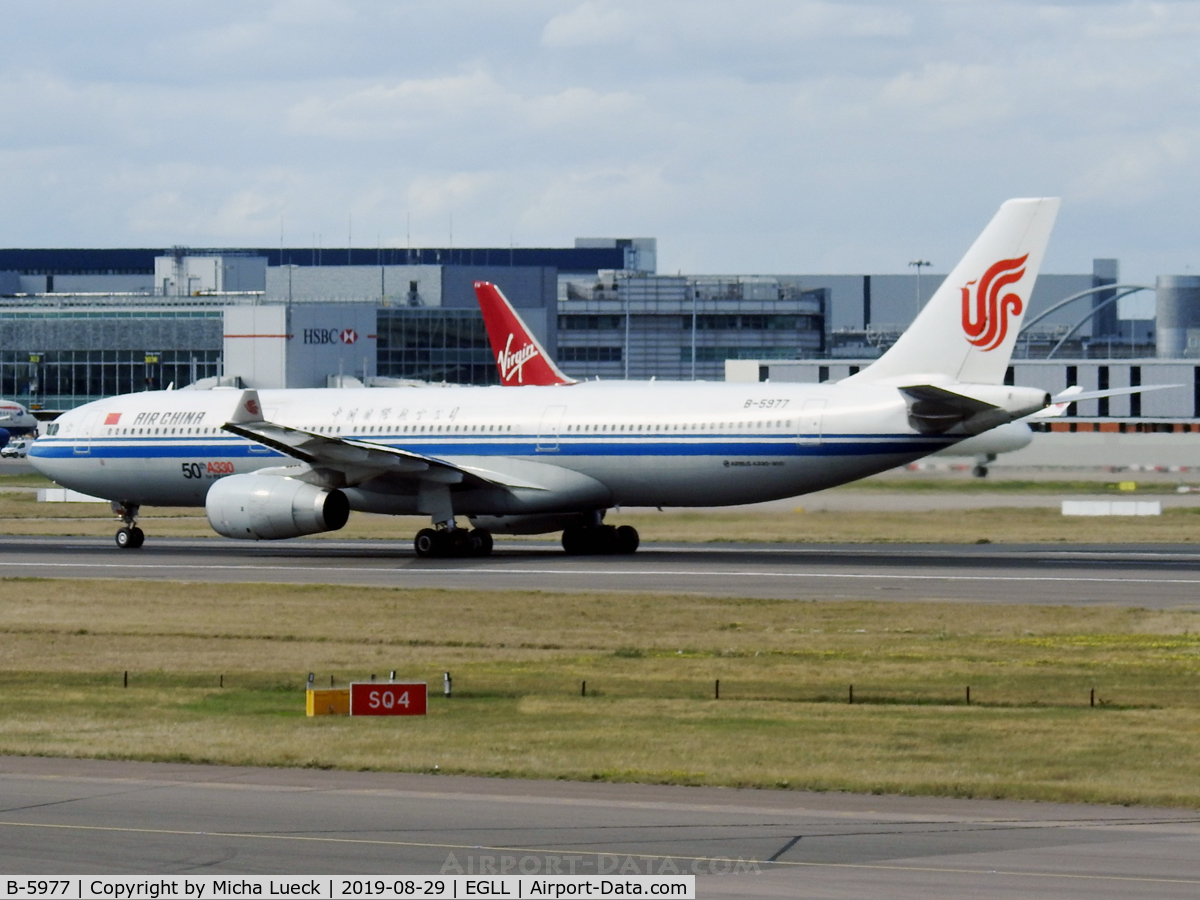 B-5977, 2015 Airbus A330-343 C/N 1658, The 50th A330 for Air China