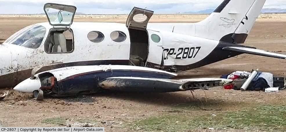 CP-2807, 1969 Cessna 402A C/N 402A0049, Crash Uyuni Bolivia
