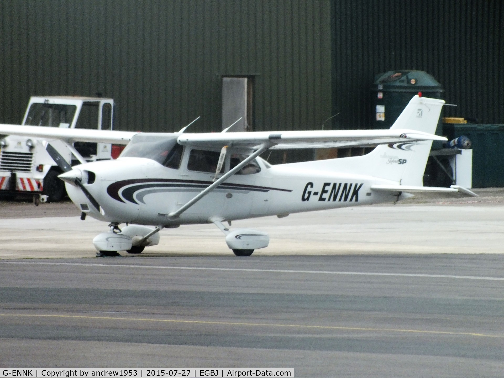G-ENNK, 2000 Cessna 172S Skyhawk SP C/N 172S-8538, G-ENNK at Gloucestershire Airport.