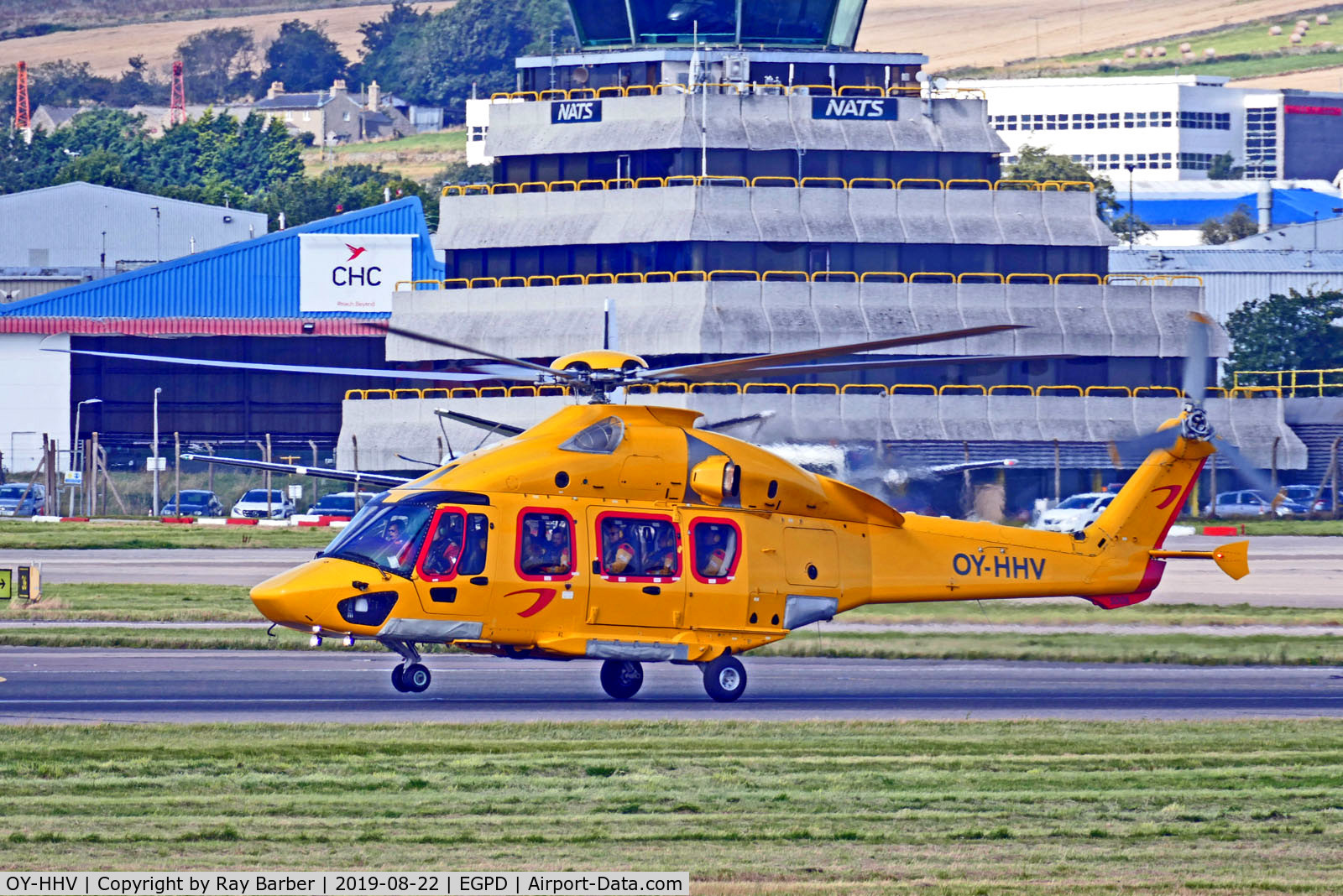 OY-HHV, 2015 Airbus Helicopters EC-175B C/N 5006, OY-HHV   Airbus Helicopters EC175B [5006] (DanCopter A/S) Aberdeen-Dyce~G 22/08/2019