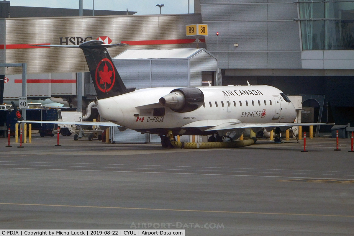 C-FDJA, 2004 Bombardier CRJ-200ER (CL-600-2B19) C/N 7979, At Montreal