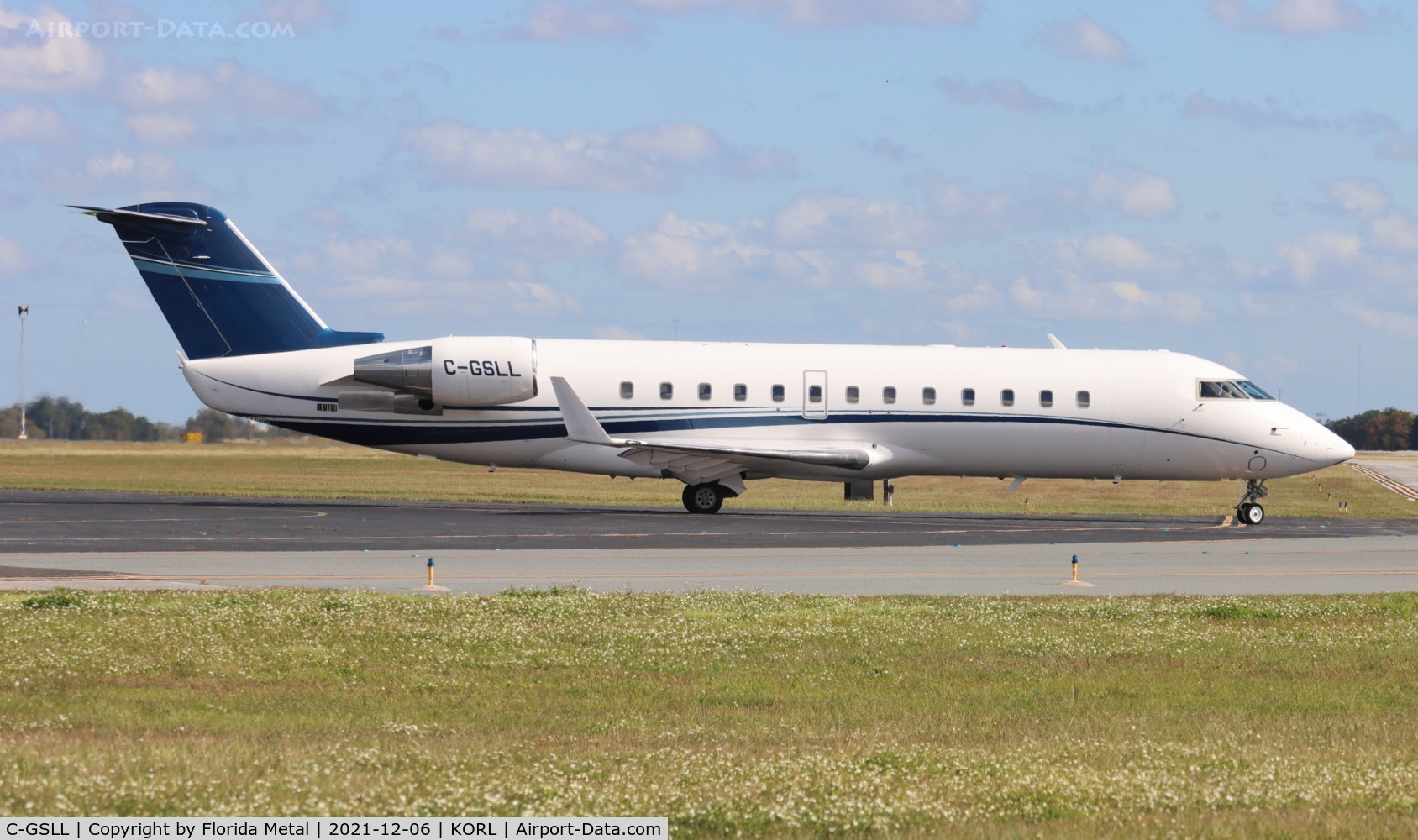 C-GSLL, 2009 Bombardier Challenger 850 (CL-600-2B19) C/N 8103, ORL spotting 2021