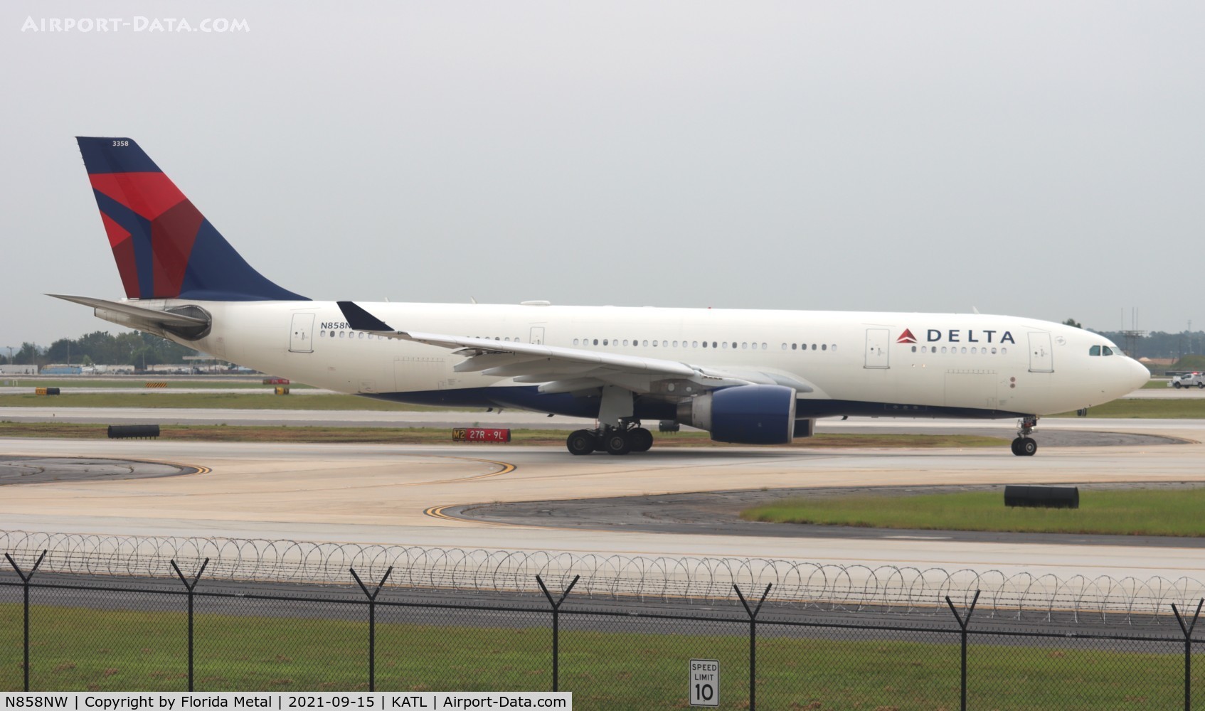 N858NW, 2006 Airbus A330-223 C/N 0718, ATL 2021