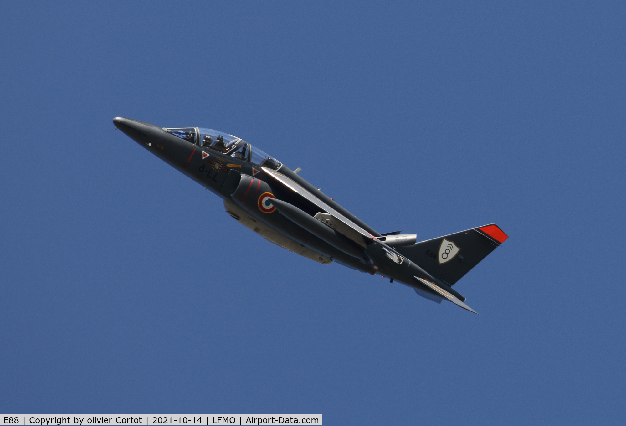 E88, Dassault-Dornier Alpha Jet E C/N E88, Now with the 8th wing of the French Air Force