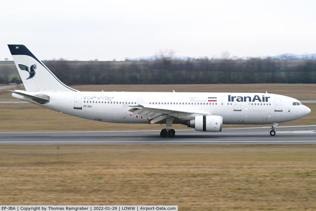 EP-IBA, 1993 Airbus A300B4-605R C/N 723, Iran Air Airbus A300-605R