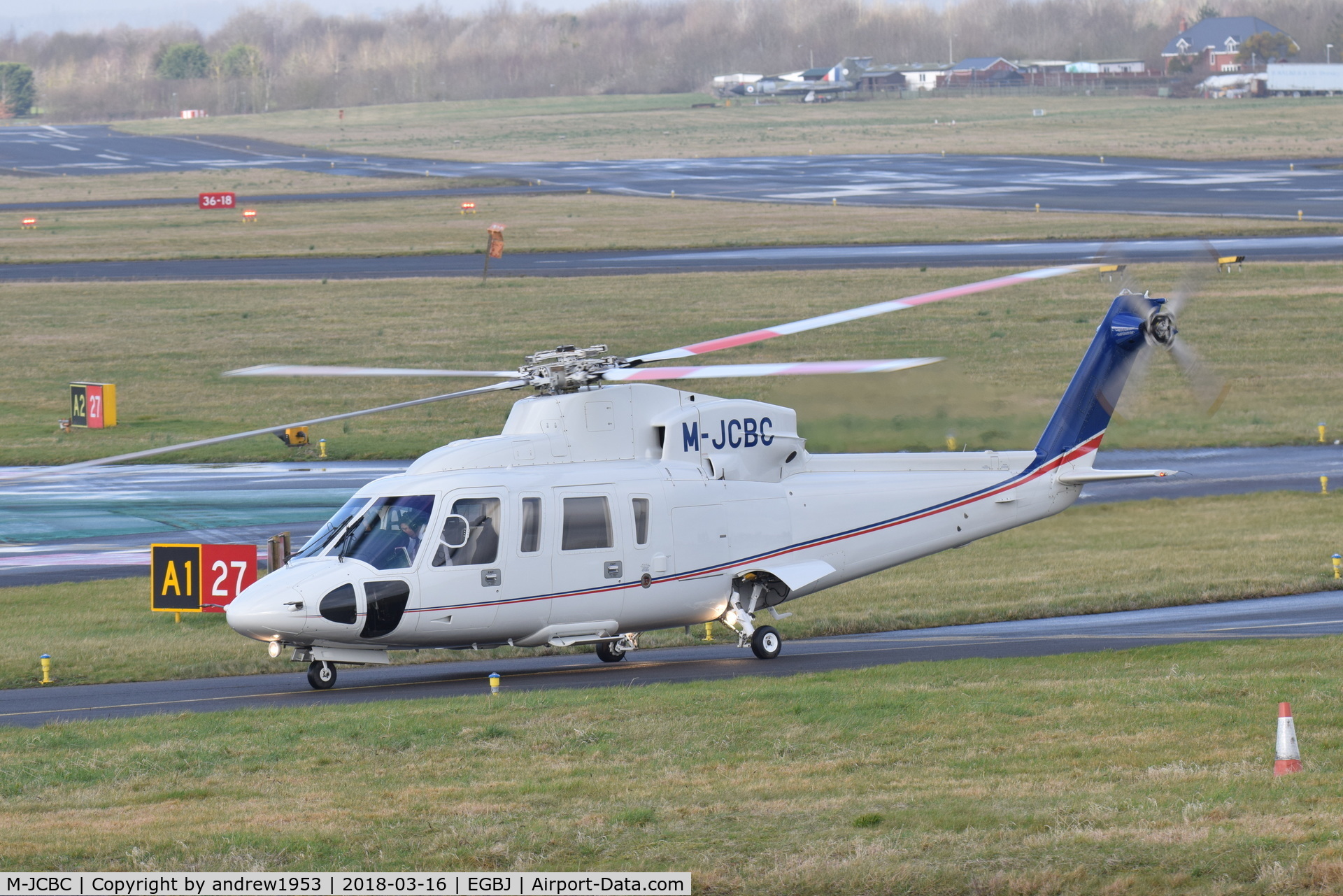 M-JCBC, 2006 Sikorsky S-76C C/N 760616, M-JCBC at Gloucestershire Airport.