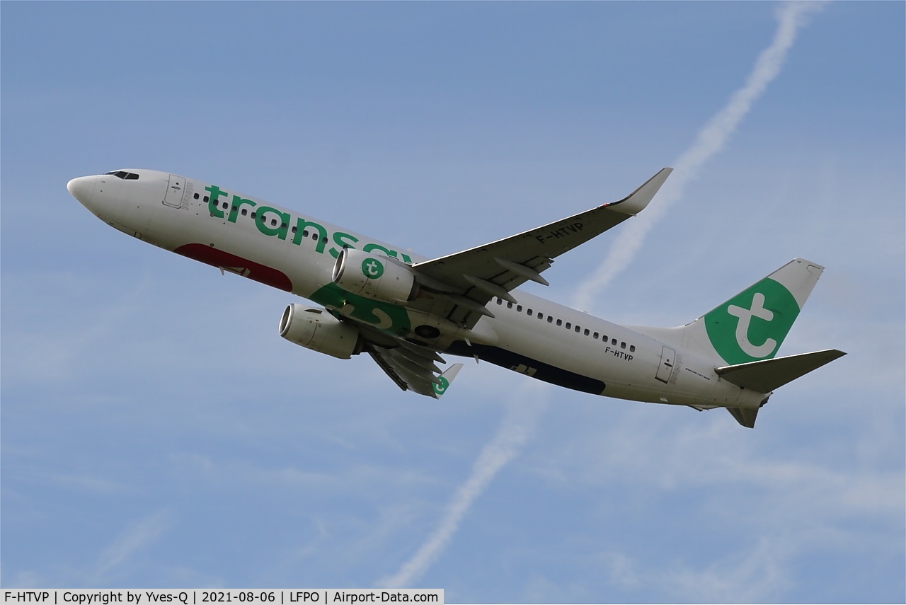 F-HTVP, 2013 Boeing 737-8AL C/N 39060, Boeing 737-8AL, Climbing from rwy 24, Paris Orly airport (LFPO-ORY)