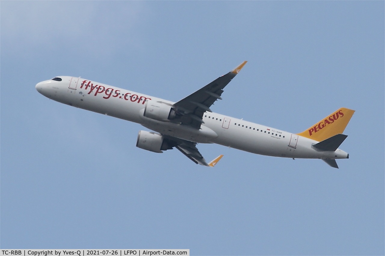 TC-RBB, 2019 Airbus A321-251NX C/N 8979, Airbus A321-251NX, Take off rwy 24, Paris Orly airport (LFPO-ORY)