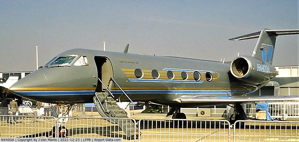 N440GA, 1986 Gulfstream Aerospace Gulfstream IV C/N 1002, Slide scan