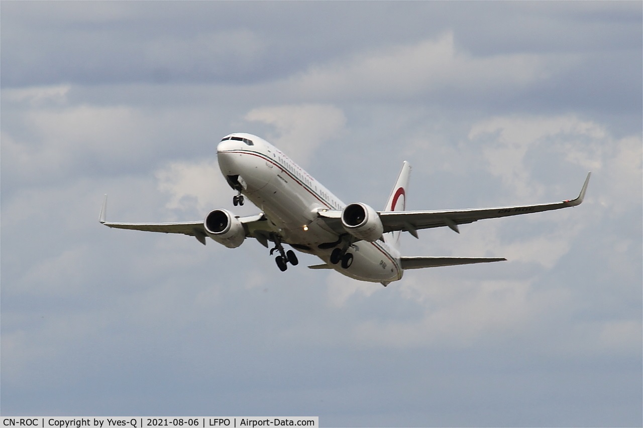 CN-ROC, 2005 Boeing 737-8B6 C/N 33061, Boeing 737-8B6, Take off rwy 24, Paris-Orly airport (LFPO-ORY)
