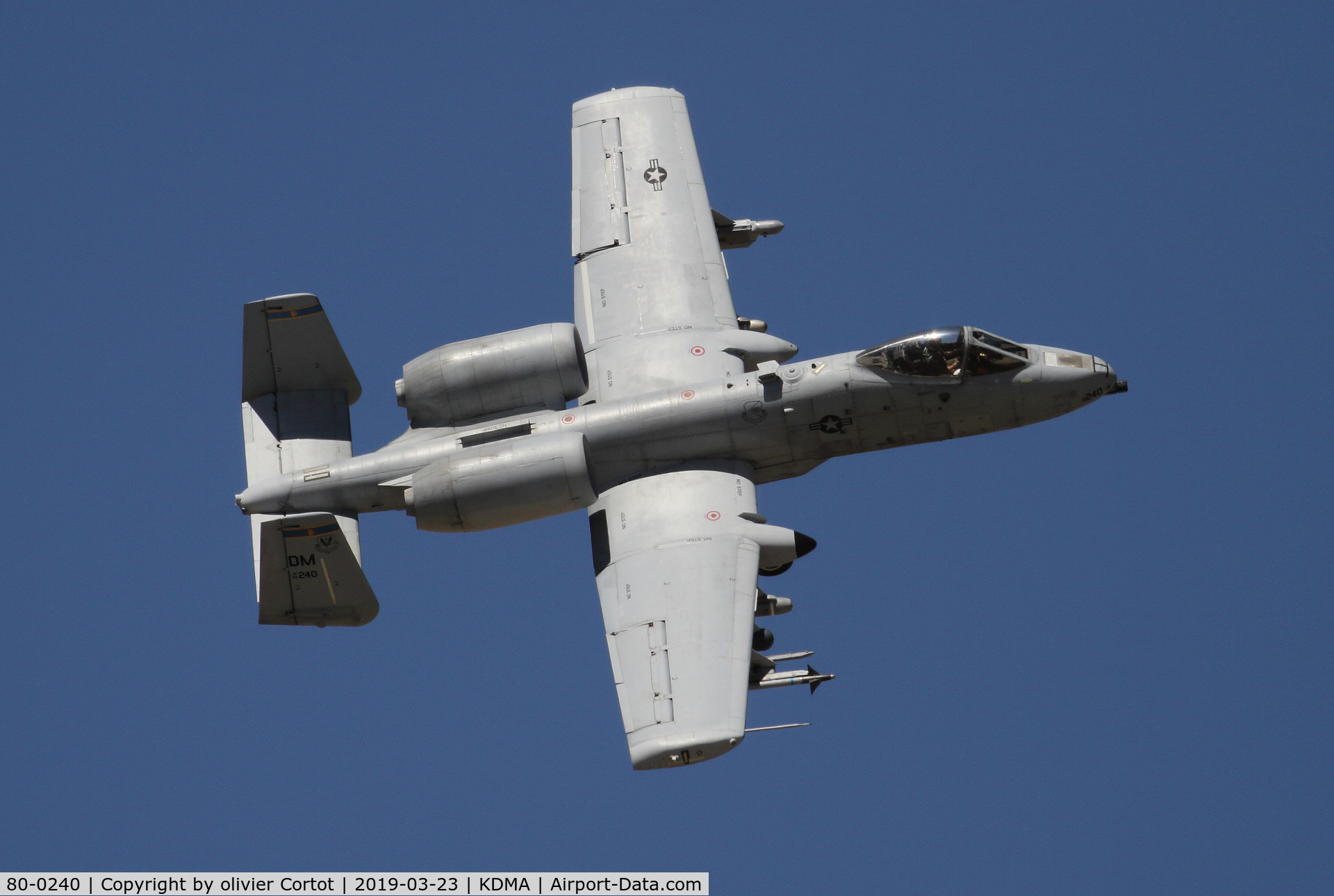 80-0240, 1980 Fairchild Republic A-10C Thunderbolt II C/N A10-0590, 2019 airshow