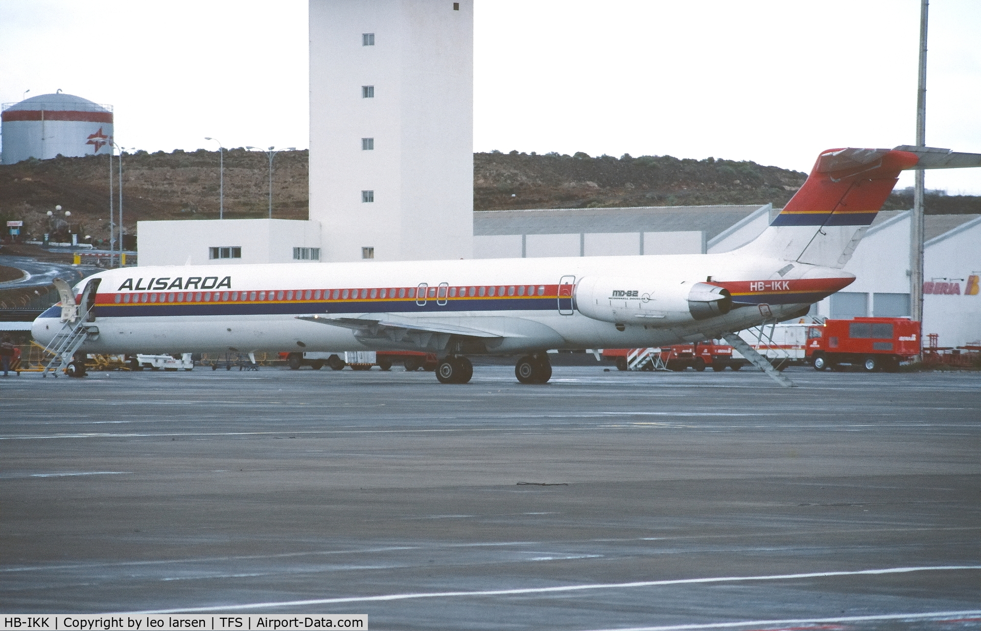 HB-IKK, 1984 McDonnell Douglas MD-82 (DC-9-82) C/N 49247, Tenerife South 20.2.1988