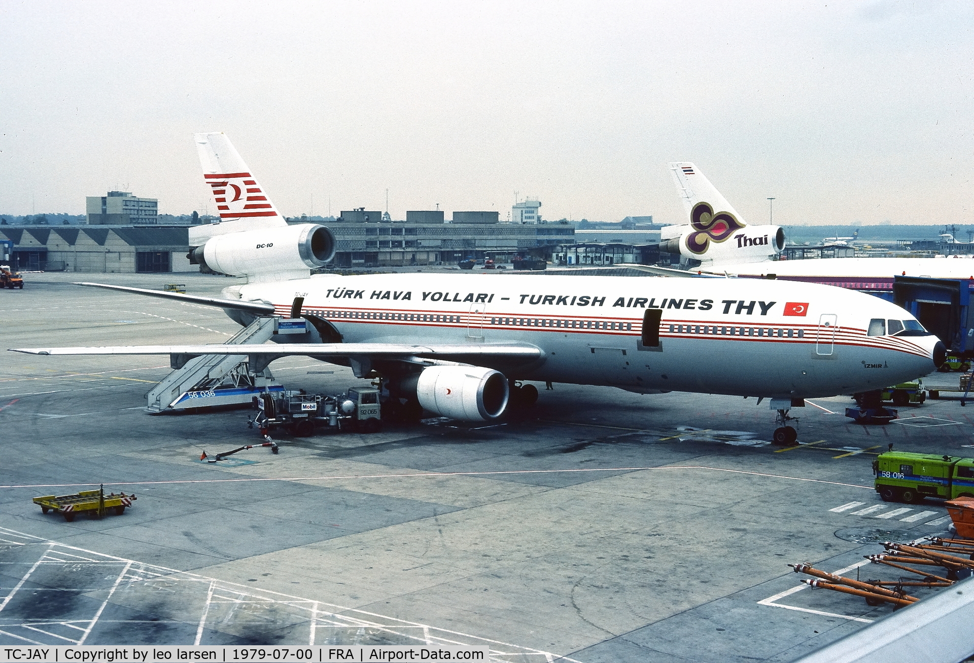 TC-JAY, 1973 McDonnell Douglas DC-10-10F C/N 46907, Frankfurt 7.1979