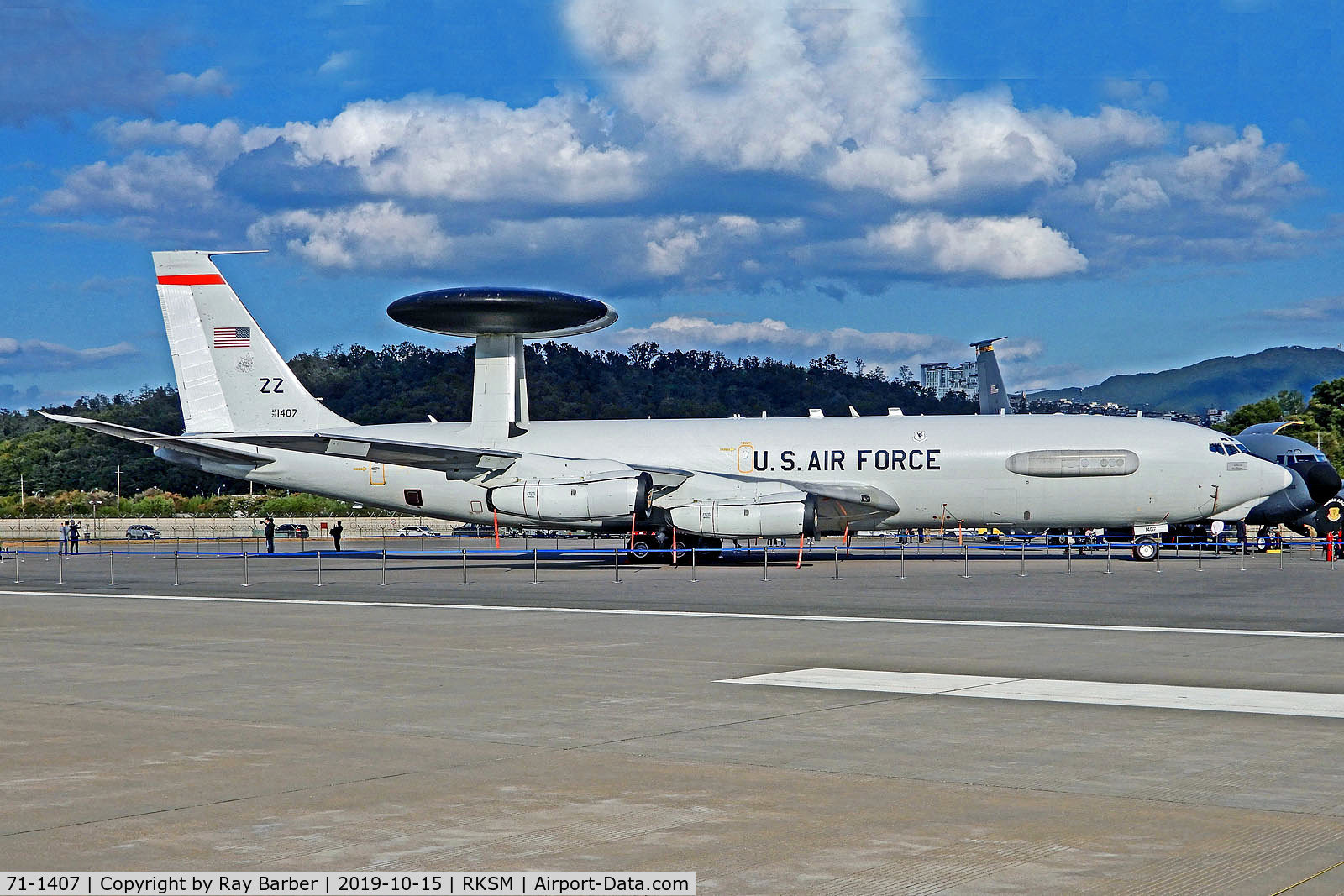 71-1407, Boeing E-3B Sentry C/N 20518, 71-1407   Boeing E-3B Sentry [20518] (United States Air Force) Seoul-Seongnam AB~HL 15/10/2019