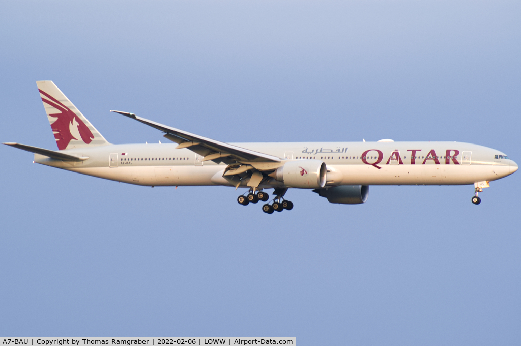 A7-BAU, 2013 Boeing 777-3DZ/ER C/N 41739, Qatar Airways Boeing 777-300ER