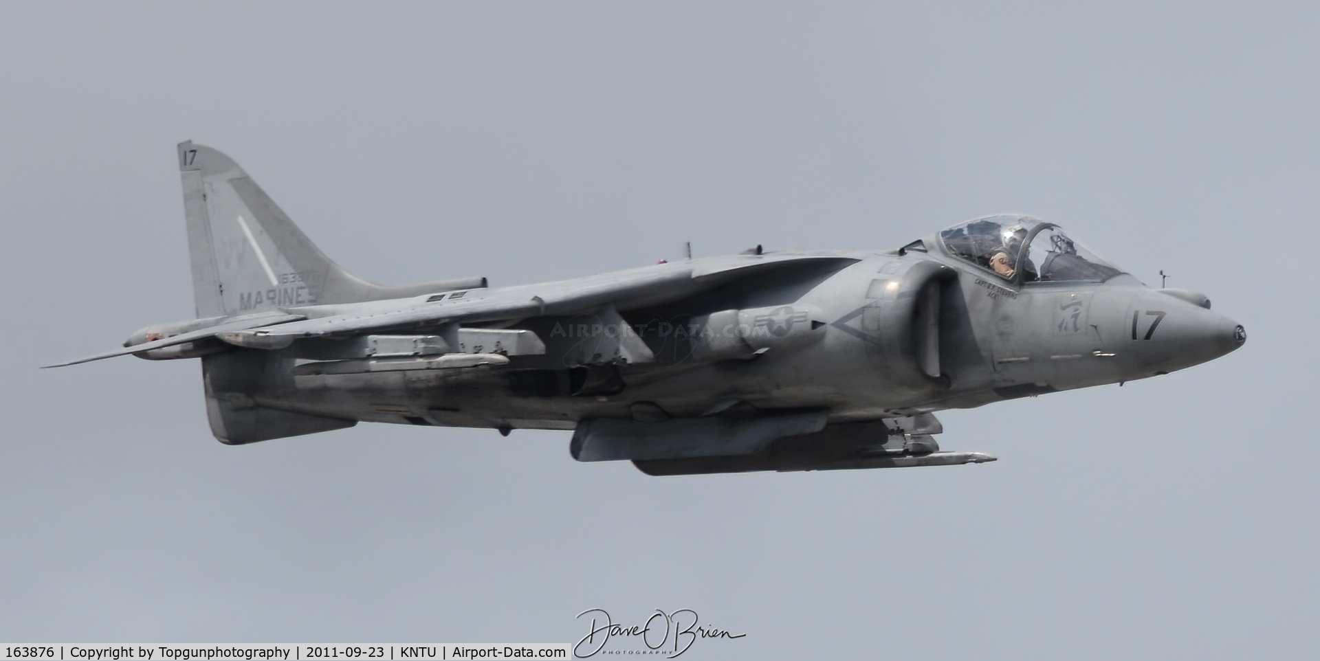 163876, McDonnell Douglas AV-8B Harrier II C/N 184, Harrier Demo