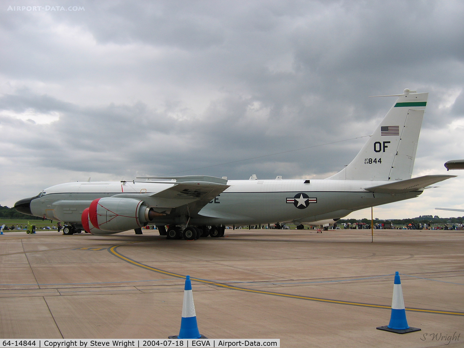 64-14844, 1964 Boeing RC-135V Rivet Joint C/N 18784, RIAT 2004 RAF Fairford UK