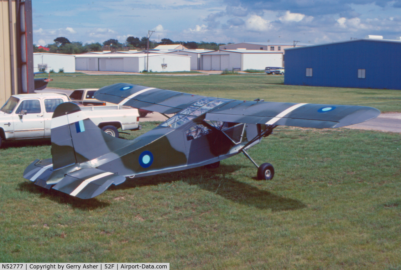 N52777, 1943 Stinson L-5 Sentinel C/N 7689, Following repaint in a pseudo-RAF Southeast Asian Command scheme by owner Tom Swindle.