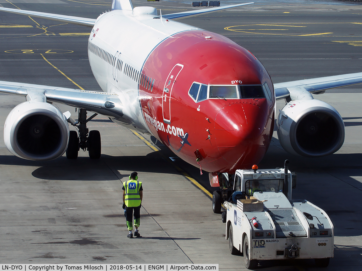 LN-DYO, 2011 Boeing 737-8JP C/N 40868, 