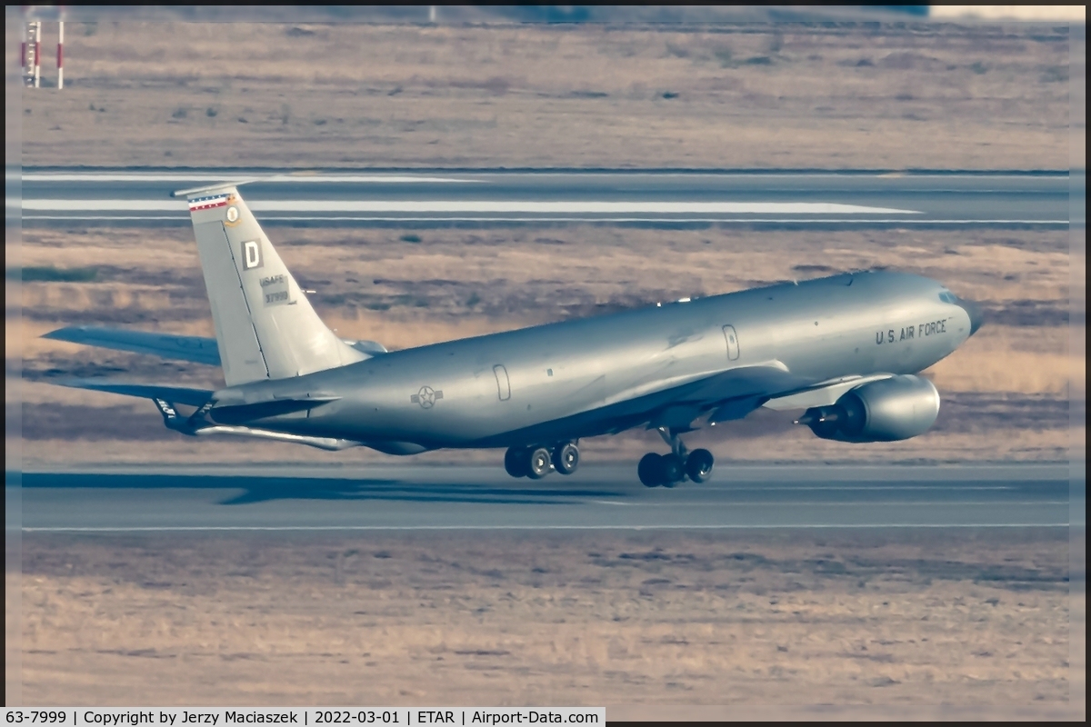 63-7999, 1963 Boeing KC-135R Stratotanker C/N 18616, 1963 Boeing KC-135R Stratotanker, c/n: 18616