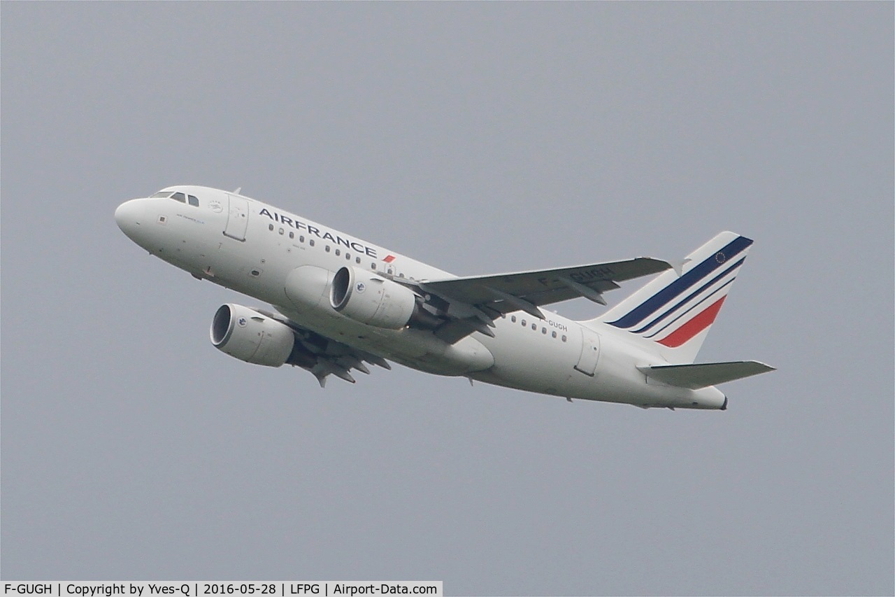 F-GUGH, 2004 Airbus A318-111 C/N 2344, Airbus A318-111, Climbing from rwy 08L, Roissy Charles De Gaulle airport (LFPG-CDG)