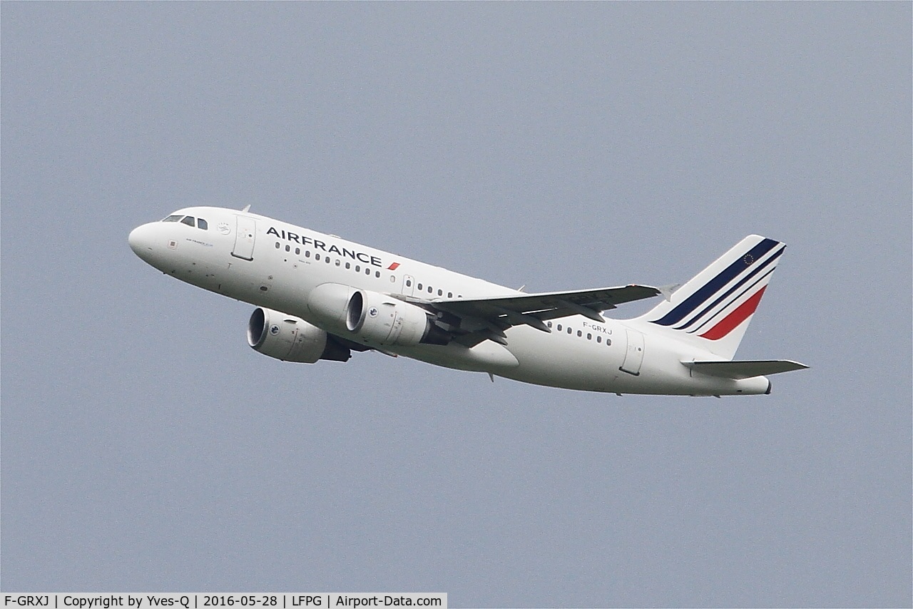 F-GRXJ, 2005 Airbus A319-115LR C/N 2456, Airbus A319-115LR, Climbing from rwy 08L, Roissy Charles De Gaulle airport (LFPG-CDG)