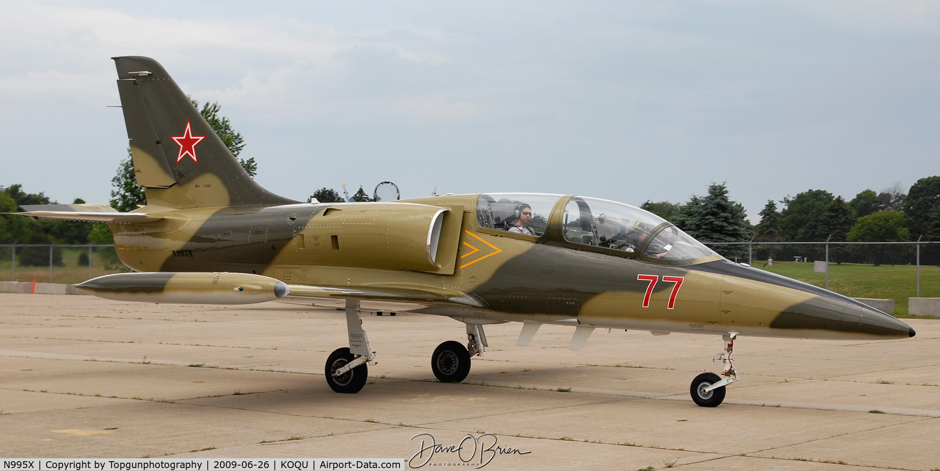 N995X, 1983 Aero L-39C Albatros C/N 332507, taxing out