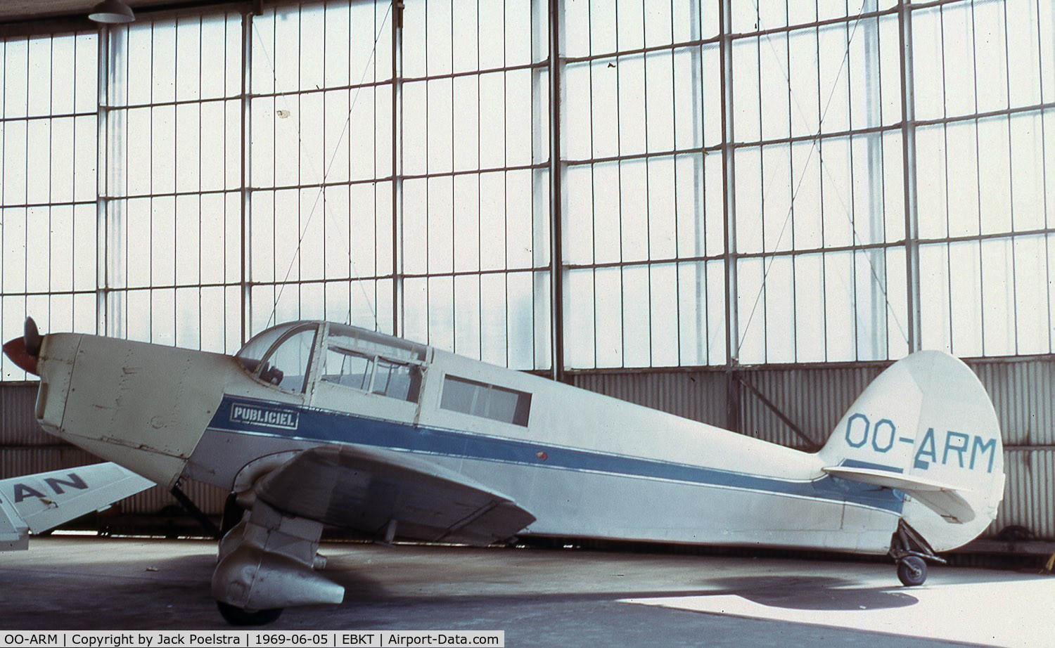 OO-ARM, Percival P-44 Proctor 5 C/N AE84, at  Kortrijk-Wevelgem