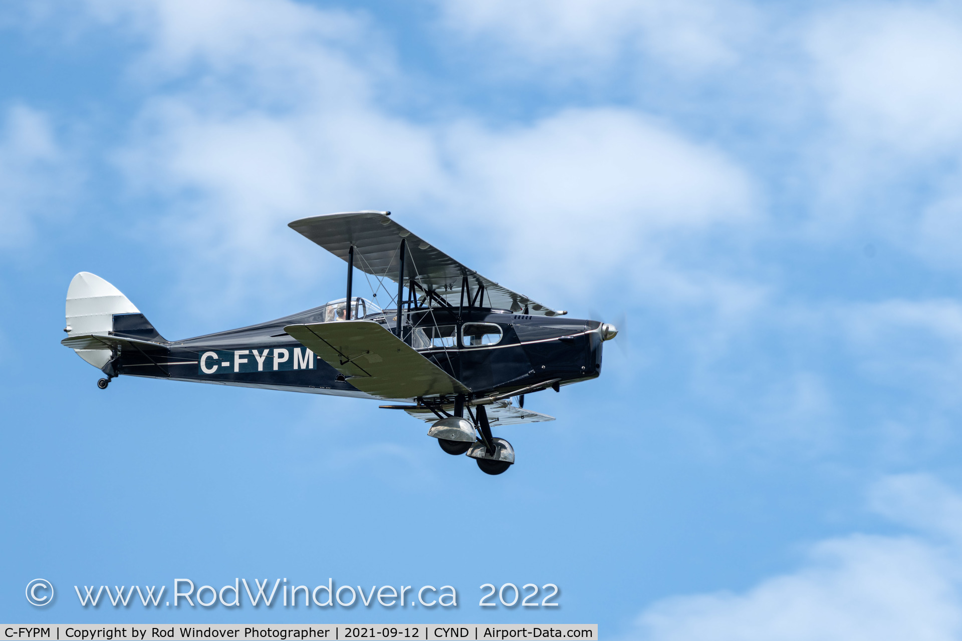 C-FYPM, 1932 De Havilland DH-83C Fox Moth C/N 4033, C-FYPM demo at the 2021 Aero Gatineau-Ottawa Festival