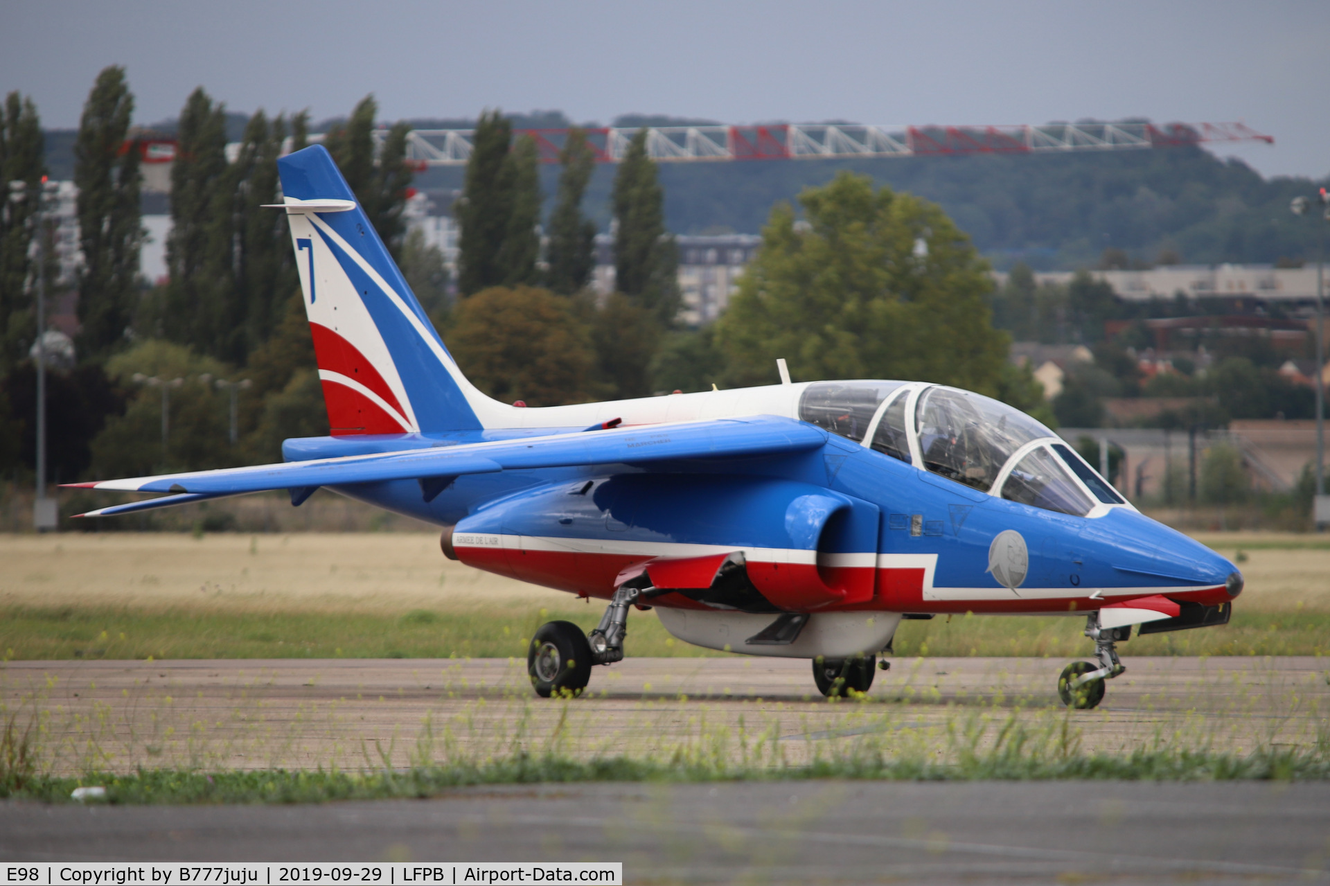 E98, Dassault-Dornier Alpha Jet E C/N E98, 100th MAE